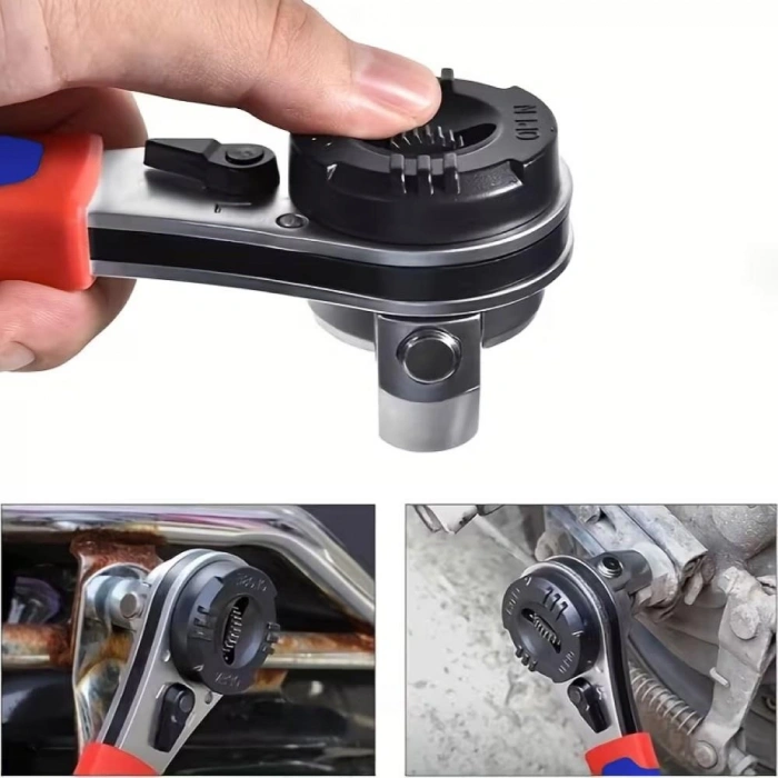 Workpro Wp272063 7-22mm Cr-v Profesyonel Ayarlanabilir 200mm Cırcır Anahtar