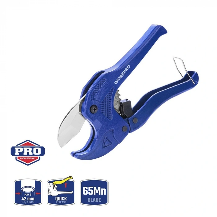 Workpro Wp301002 42mm Profesyonel Pprc Plastik Boru Kesme Makası