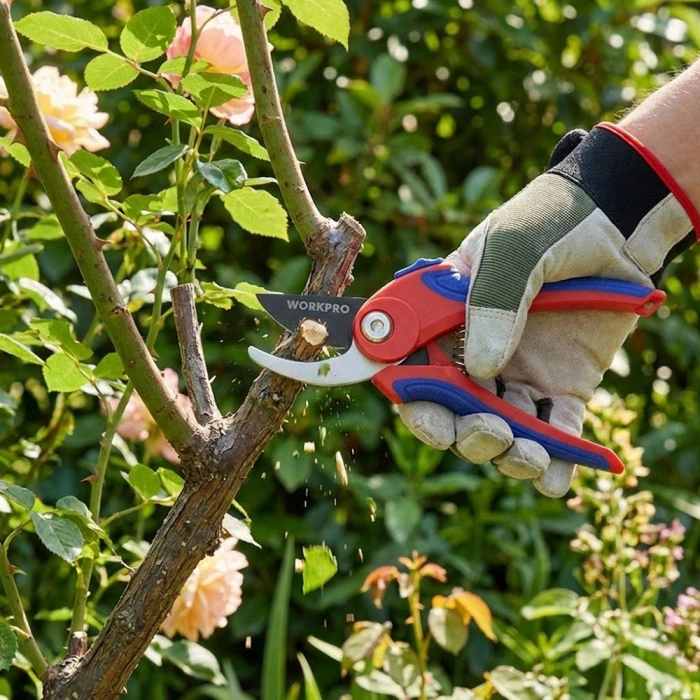 Workpro Wp332001 180mm Profesyonel Bağ Bahçe Dal Budama Makası