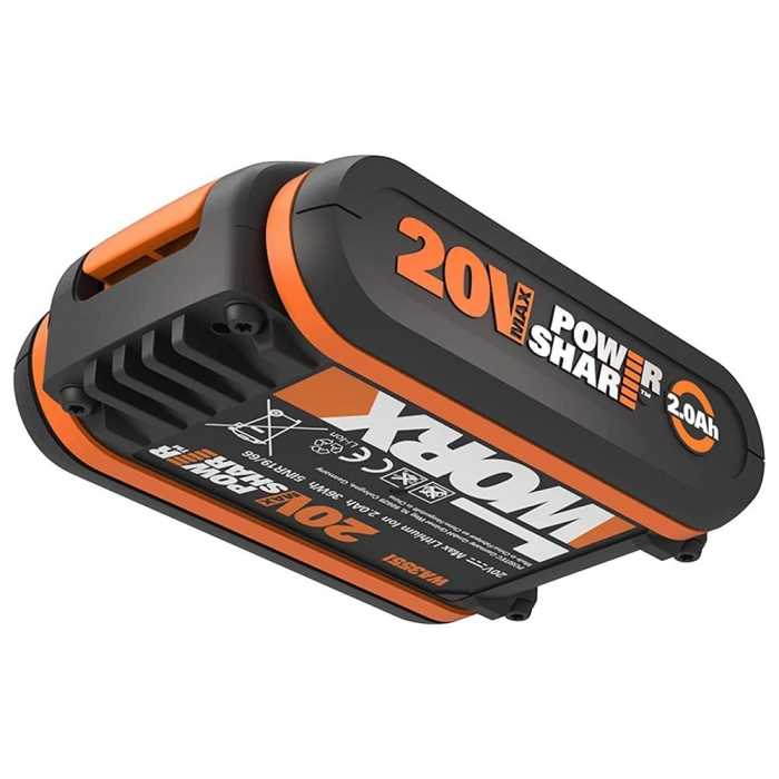 Worx Wa3551 20volt 2.0ah. Li-ion Powershare Yedek Akü