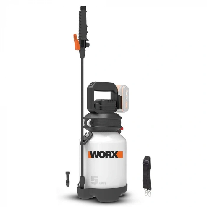 Worx Wg829e.9 20volt 5lt. Omuz Askılı Basınçlı İlaçlama Ve Dezenfektan Pompası (akü Dahil Değildir)
