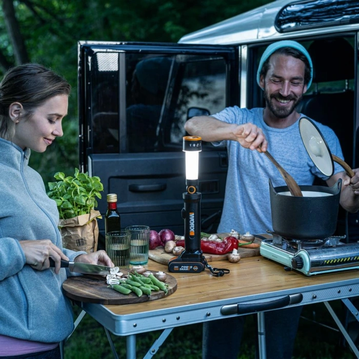 Worx Wx027.9 20volt 510 Lümen Çok Fonksiyonlu Led Fener (akü Dahil Değildir)