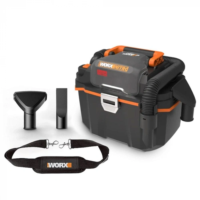 Worx Wx031.9 20volt 200w/16kpa Li-ion Kömürsüz Flexi Esnek Hortumlu Islak/kuru Süpürge & Üfleme (akü Dahil Değildir)