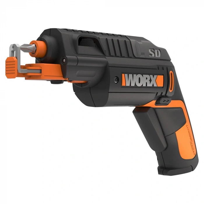 Worx Wx255 4volt/1.5ah. Li-ion Şarjlı Şarjörlü Tornavida + 6 Adet Bits Uç + Vida Tutucu