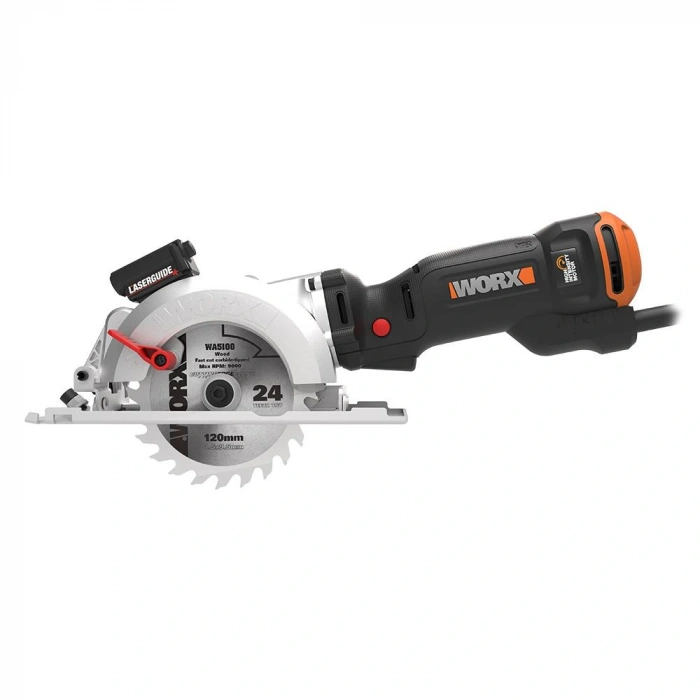 Worx Wx437 800watt 120mm Profesyonel Çok Amaçlı Lazerli Daire Testere