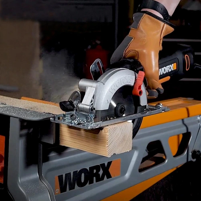 Worx Wx437 800watt 120mm Profesyonel Çok Amaçlı Lazerli Daire Testere