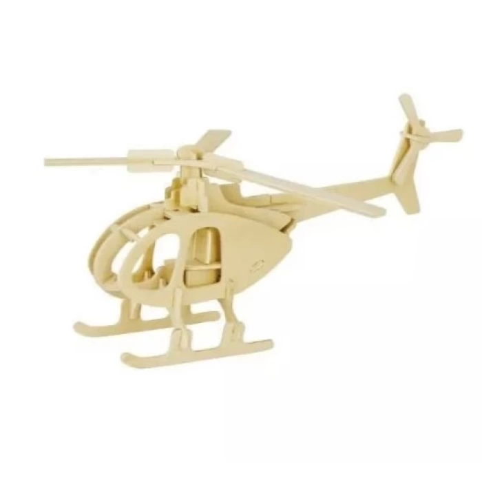 3D Ahşap Puzzle Helikopter JP233 32 parça