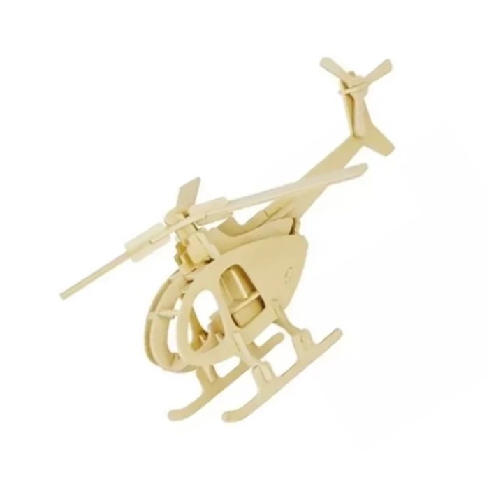 3D Ahşap Puzzle Helikopter JP233 32 parça