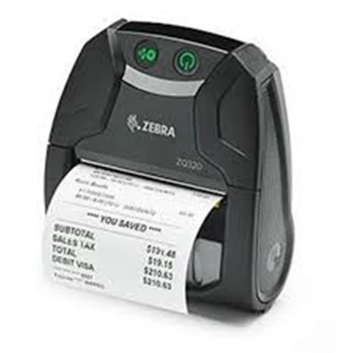 Zebra ZQ320 Mobil Etiket Ve Fiş Yazıcı Bluetooth 3 203 Dpı Ip54. (imz320 Yerine) Şarj Kablosu Dahil
