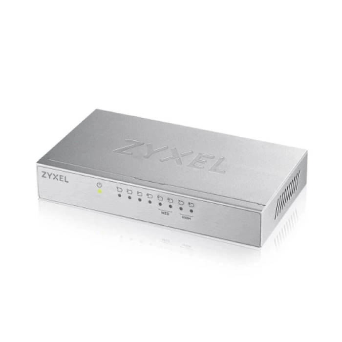 ZyXEL GS-108B V3, 8 Port, GigaBit, Yönetilemez, Metal Kasa, Masaüstü Switch