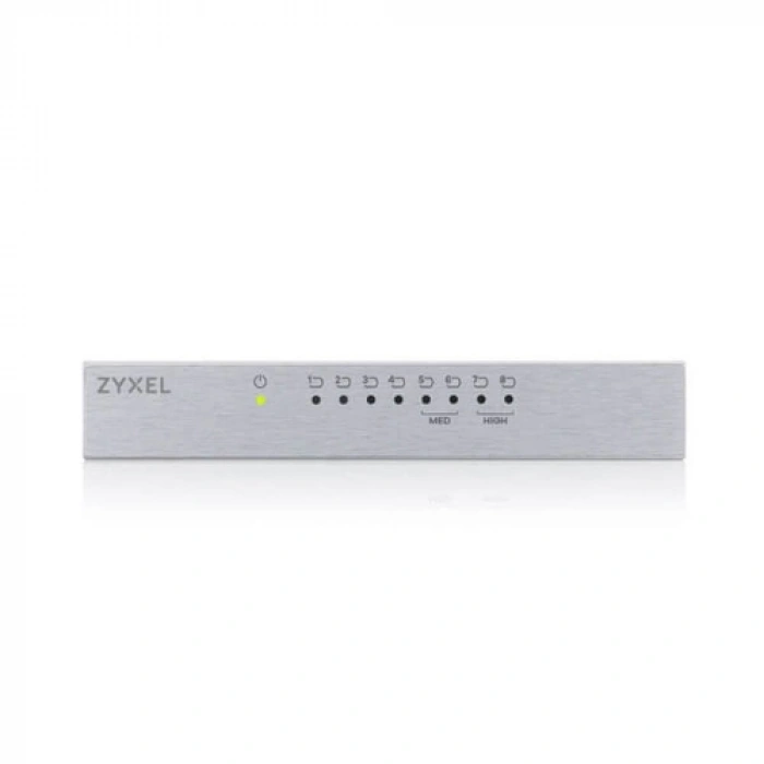 ZyXEL GS-108B V3, 8 Port, GigaBit, Yönetilemez, Metal Kasa, Masaüstü Switch