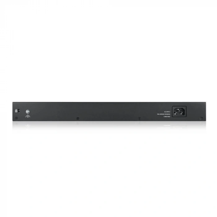 ZyXEL GS1900-48HP V2, 48 Port, Gigabit, 24 Port PoE 170W, 2 Port GigaBit SFP, Yönetilebilir, Rackmount Switch