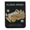 3D Ahşap Puzzle Klasik Araba JP110 25 parça