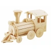 3D Ahşap Puzzle Lokomotif 23 parça DZ08