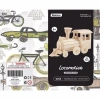 3D Ahşap Puzzle Lokomotif 23 parça DZ08