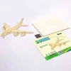 3D Ahşap Puzzle Özel Uçak JP270 35 Parça