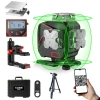 Kobb Kbl36gtp Profesyonel Li-ion Şarjlı 4x360⁰ Lcd Ekran Otomatik Hizalamalı Yeşil Çapraz Çizgi Lazer Distomat+tripod