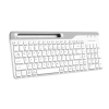 A4 TECH FBK25, Beyaz, 2.4Ghz ve Bluetoot Kablosuz, Türkçe Q, Multimedya, KLAVYE