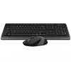 A4 TECH FG1010, Gri, FSTYLER, 2.4Ghz Kablosuz, Türkçe Q, Klavye Mouse Set