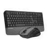 A4 Tech Fg2500s Gri Plus 2.4ghz Fn-mm Türkçe Q 3200dpı Klavye & Mouse Set