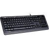 A4 TECH FK10, Gri, FSTYLER, USB Kablolu,  Türkçe F, Multimedya KLAVYE