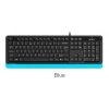 A4 Tech Fk10 Q Usb Fsytyler Mavi Tr Fn-Multimedya Klavye