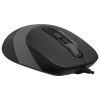 A4 TECH FM10, Siyah-Gri, V-Track, 1600dpi, 4 Buton, Usb Kablolu, Optik Mouse