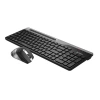 A4 Tech Fstyler Fb2535c Gri Bluetooth+2.4g Nano Fn Multimedya Klavye Şarjlı Mouse Set