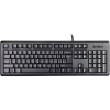 A4 TECH KR-92, Siyah, USB Kablolu, Türkçe Q, Multimedya, Klavye