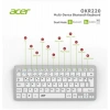 Acer Okr220 Beyaz Multidevice Dual Mode 2.4ghz Bluetooth Klavye (smart Tv)(android)