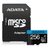 Adata 256gb Premier Microsdxc Card With Adapter Uhs-ı Class10 V10 Hafıza Kartı