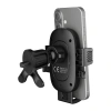 Addison Ads-134 Universal Ayarlanabilir Siyah Klima Izgara Üzeri Araç Telefon Tutucu