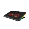 Addison Rampage Ad-rc12 Claw Siyah 2 Fan 2 Usb Rgb Işıklı 15-17 Notebook Soğutucu Stand