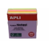 Apli Yapışkanlı Not Kağıdı 5 Renk Küp 250 YP 50x50 11596