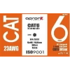 Apronx Cat6 23awg 305mt 0,50mm Gri Utp Kablo