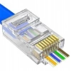 Apronx Cat6 Rj-45 Yeni Nesil Delikli 100 Paket Konnektör