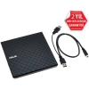 Asus Sdrw-08d2s-u Lite, Usb 2.0, External, Siyah, Slim, Optik Okuyucu/yazıcı
