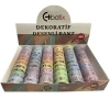 Bafix Desenli Bant Dekoratif 15 Mm X 3 Mt 60 Lı Bfx-deb0005