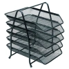 Bafix Evrak Rafı Metal Perforeli 5 Li Gri Bfx-mer9207s