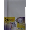 Bafix Telli Dosya Plastik Xl Gri A4