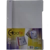Bafix Telli Dosya Plastik XL Gri A4