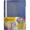 Bafix Telli Dosya Plastik XL Lacivert A4