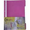 Bafix Telli Dosya Plastik XL Pembe A4