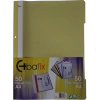 Bafix Telli Dosya Plastik Xl Sarı A4