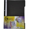 Bafix Telli Dosya Plastik XL Siyah A4