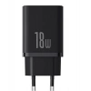 Baseus P10111405117-Z1  Cube Fast QC 3.0 18W USB-A Hızlı Şarj Aleti Cluster Black