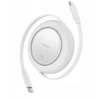 Baseus P10364500213-01 100W 1,5m ree2 Pull Mini Kablolu USB-C Şarj Kablosu Beyaz