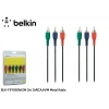 Belkin Blk-f3y080bf2m 2m 3xrca,m-m Metal Kablo