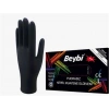 Beybi Muayene Medium Pudrasız Siyah Nitril  Eldiven