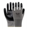 Beybi Nitril Poly Pn810 10 Beden Gri-Siyah 12li Eldiven